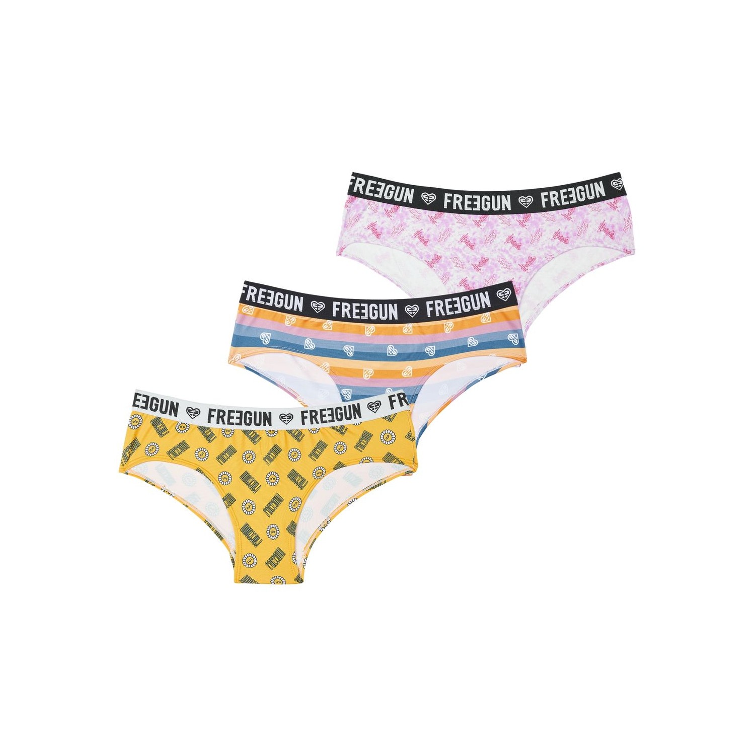 Lot de 3 boxers femme Jean Lot de 3 boxers femme Jean