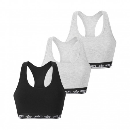 Lot de 3 Brassières coton femme Uni