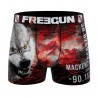 Lot de 6 Boxers homme en polyester recyclé Animal Savage