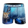 Lot de 6 Boxers homme en polyester recyclé Animal Savage