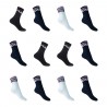 Pack Surprise de 12 Paires de chaussettes tennis Femme Pack Surprise de 12 Paires de chaussettes tennis Femme