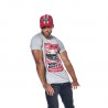 T-shirt col rond homme avec print Gara T-shirt col rond homme avec print Gara