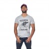 T-shirt col V homme avec print Leave T-shirt col V homme avec print Leave