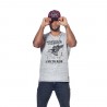 T-shirt col V homme avec print Leave T-shirt col V homme avec print Leave
