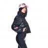 Doudoune femme courte broderies aux manches Jenny Doudoune femme courte broderies aux manches Jenny