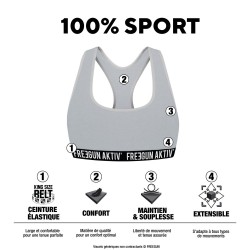 Brassière femme Aktiv Sport Hexa