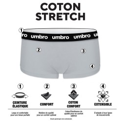 Shorty coton femme Uni