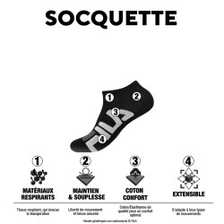 Pack Surprise de 12 Paires de chaussettes homme