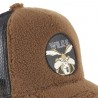 Casquette Looney Tunes Coyote filet avec fausse fourrure