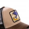 Casquette Capslab Looney Tunes Bip Bip Marron Casquette Capslab Looney Tunes Bip Bip Marron