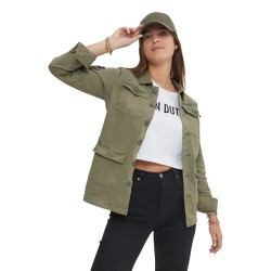 Veste Coton Femme Von Dutch Angel Kaki