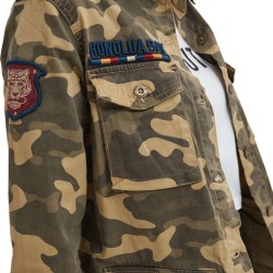 Veste femme coupe militaire avec poches Bomb