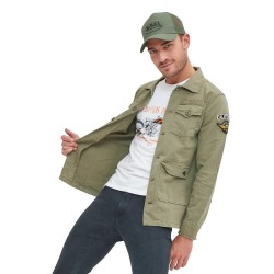 Veste fine coton homme Soldier