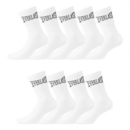 Lot de 9 Paires de Chaussettes Tennis Uni