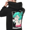 Sweat à capuche homme Dragon Ball Bulma Sweat à capuche homme Dragon Ball Bulma