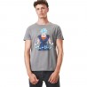 T-shirt homme en coton col rond Dragon Ball Super Super Saiyan Blue