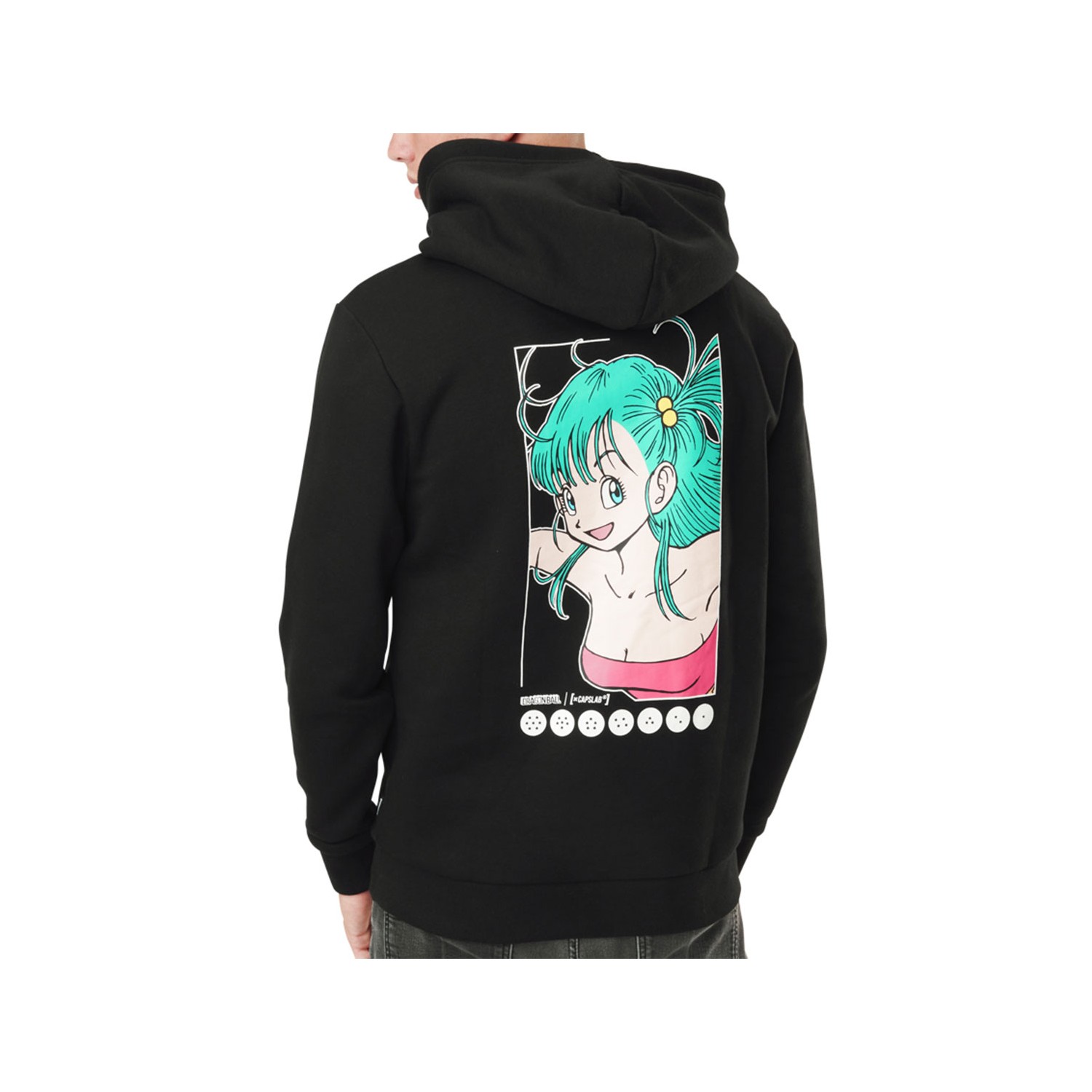 Sweat à capuche homme Dragon Ball Bulma Sweat à capuche homme Dragon Ball Bulma