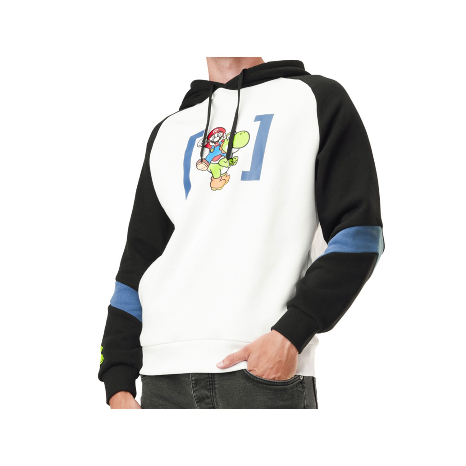 Sweat à capuche homme Super Mario Bros Mario Sweat à capuche homme Super Mario Bros Mario