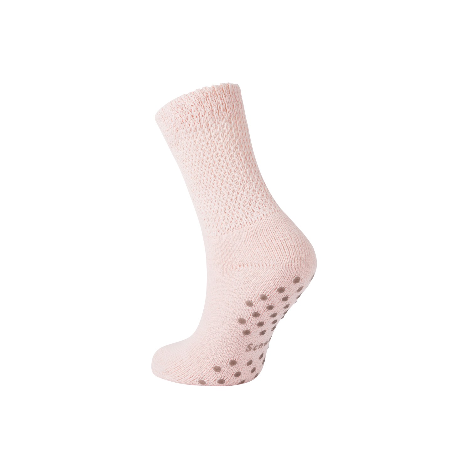 Paire de Chaussettes femme bouclette antidérapante