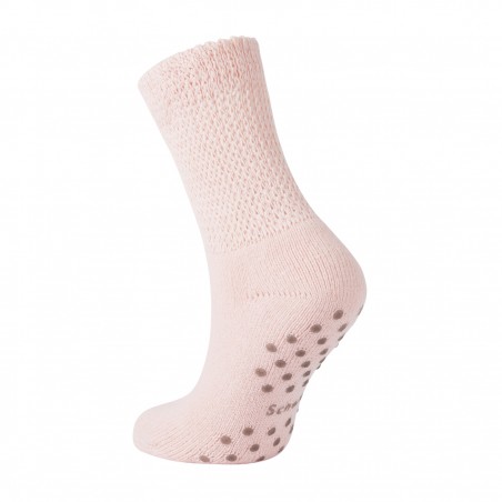 Paire de Chaussettes femme bouclette antidérapante