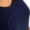 Tshirt en col V Logo Strass femme Roon Tshirt en col V Logo Strass femme Roon