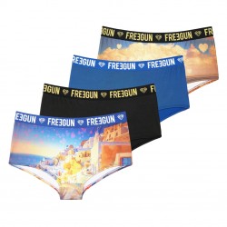 Lot de 4 Shortys fille Miss Freegun