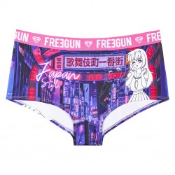 Lot de 3 shortys fille Manga Néon