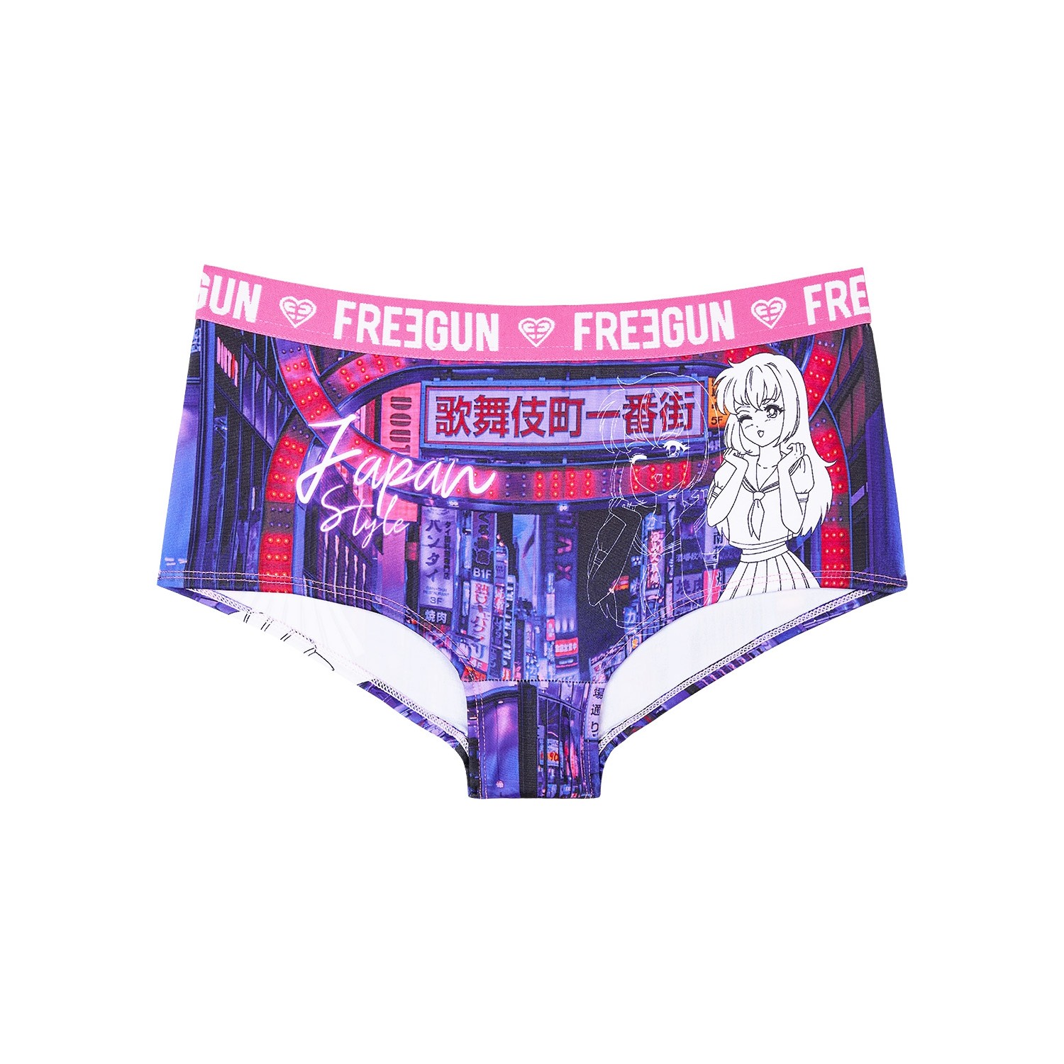 Shorty fille Manga Neon Neon