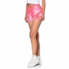 Short Tie and Dye femme en coton Gloss