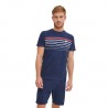 Ensemble Pyjama court Tshirt col rond homme en coton Ensemble Pyjama court Tshirt col rond homme en coton