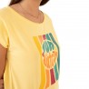 T-shirt femme en coton Nowar