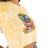 Crop top Tie and Dye femme en coton Tika Crop top Tie and Dye femme en coton Tika