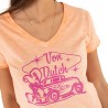 T-shirt femme en coton Hot