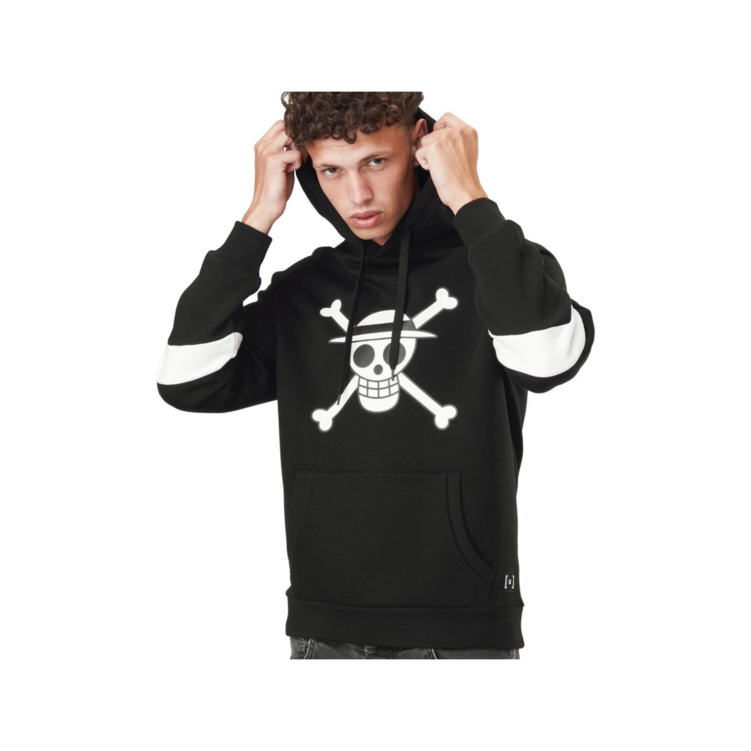 Sweat à capuchehomme One Piece Skull Sweat à capuchehomme One Piece Skull