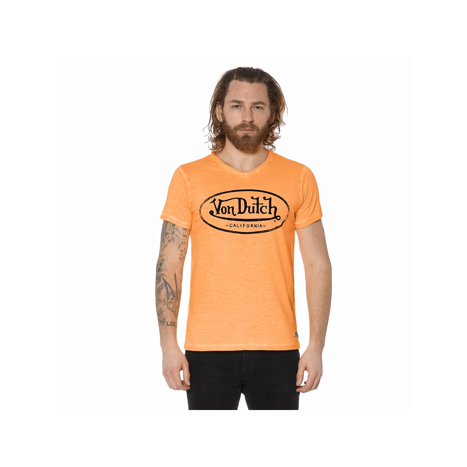 T-Shirt Col en V homme Ron