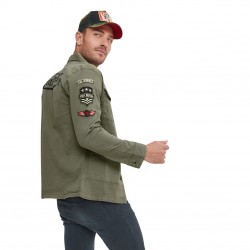 Veste fine coton homme Rebel