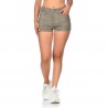 Short court femme 5 poches effet Daim Victoria Short court femme 5 poches effet Daim Victoria