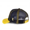 Casquette Capslab trucker Pokemon Pikachu Noir Visière Jaune