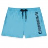 Boardshort court garçon avec ceinture demi-élastiquée