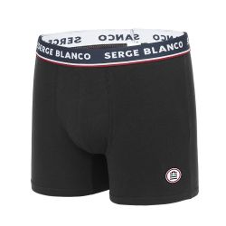 Lot de 4 Boxers Serge Blanco coton homme French