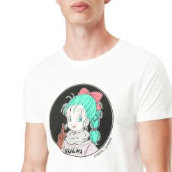 T-shirt homme en coton col rond Dragon Ball Bulma