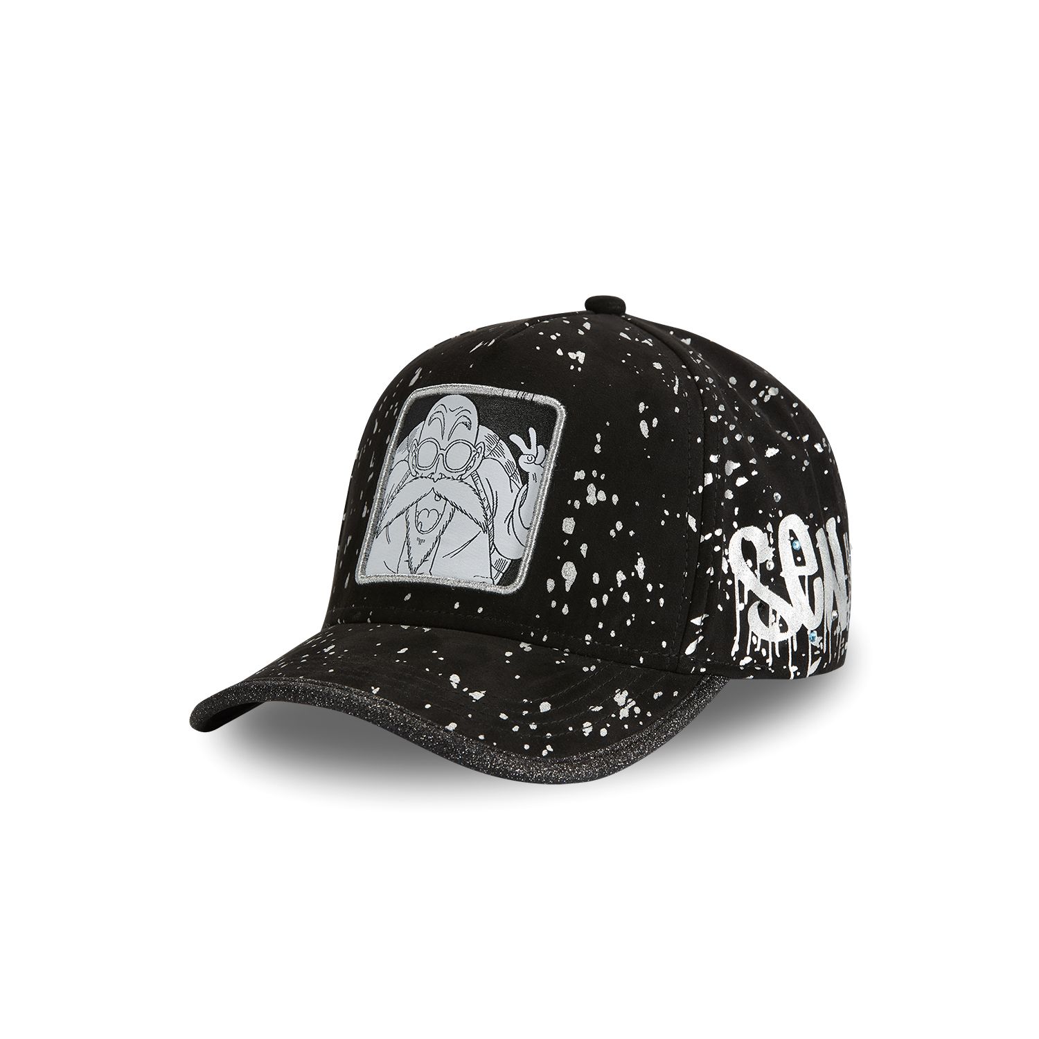 Casquette Dragon Ball Z Kame effet Peinture Casquette Dragon Ball Z Kame effet Peinture