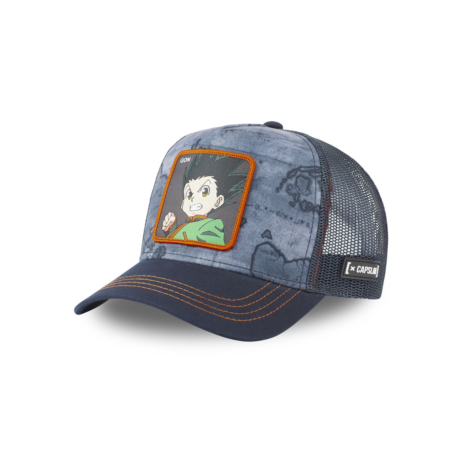 Casquette trucker avec filet Hunter X Hunter Gon Freecss Casquette trucker avec filet Hunter X Hunter Gon Freecss