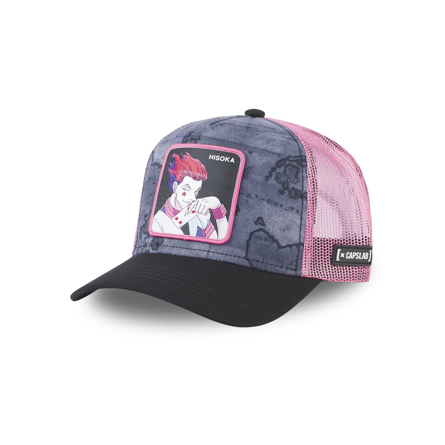 Casquette trucker avec filet Hunter X Hunter Hisoka Casquette trucker avec filet Hunter X Hunter Hisoka