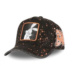 Casquette Looney Tunes Bugs Bunny effet Peinture