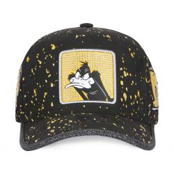 Casquette Looney Tunes Daffy Duck effet Peinture