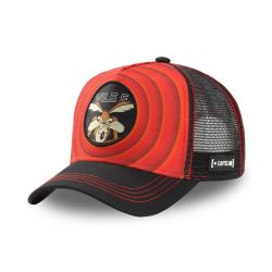 Casquette Capslab Looney Tunes Coyote Rouge