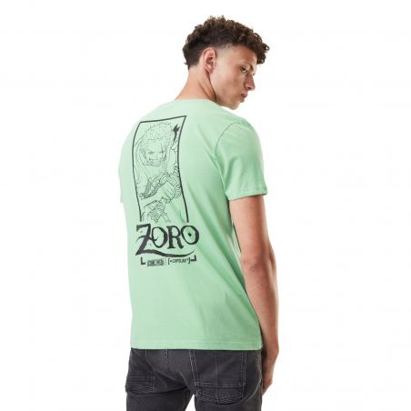 T-shirt homme col rond One Piece Zoro