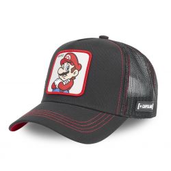 Casquette Trucker Super Mario Blanc