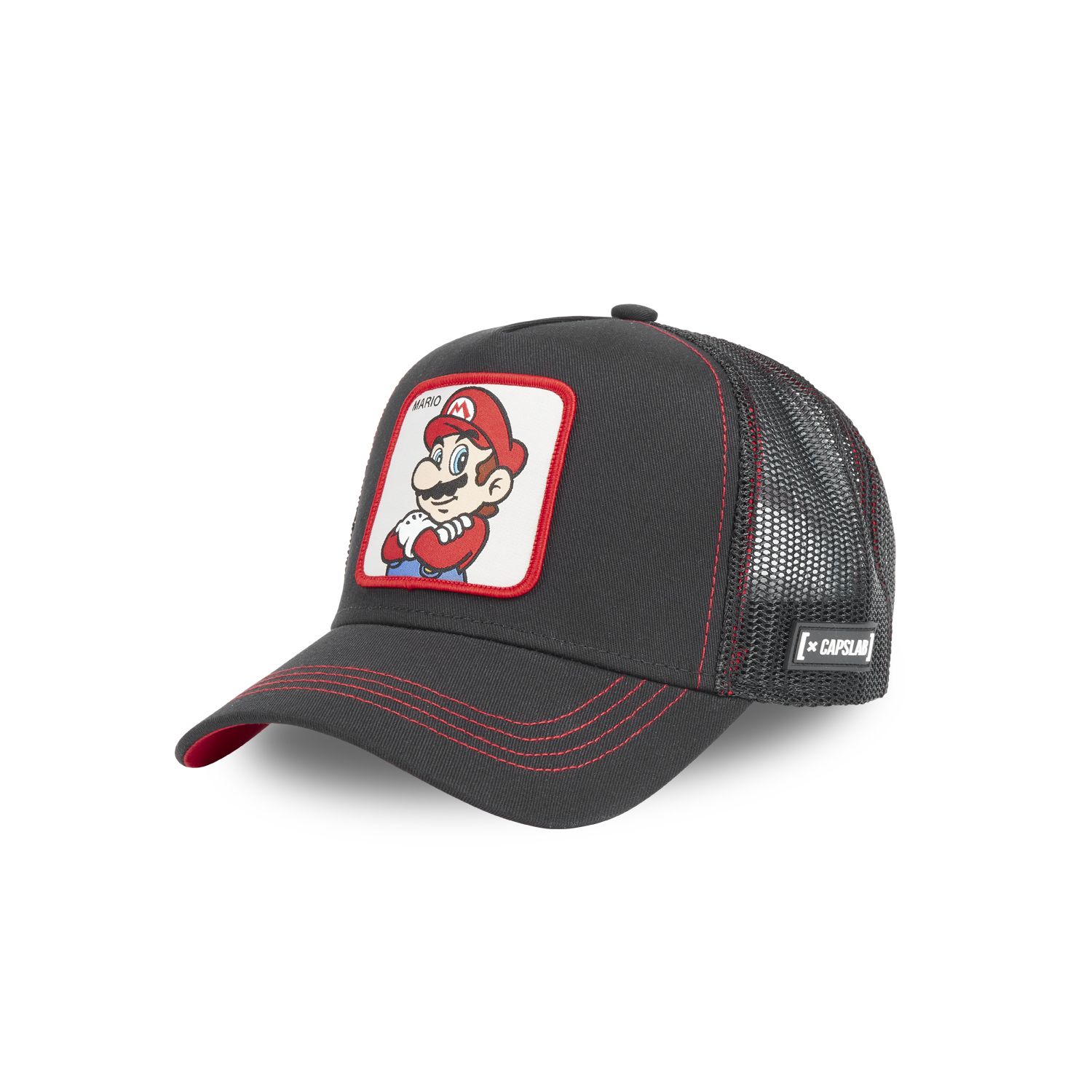 Casquette Trucker Super Mario Blanc Casquette Trucker Super Mario Blanc